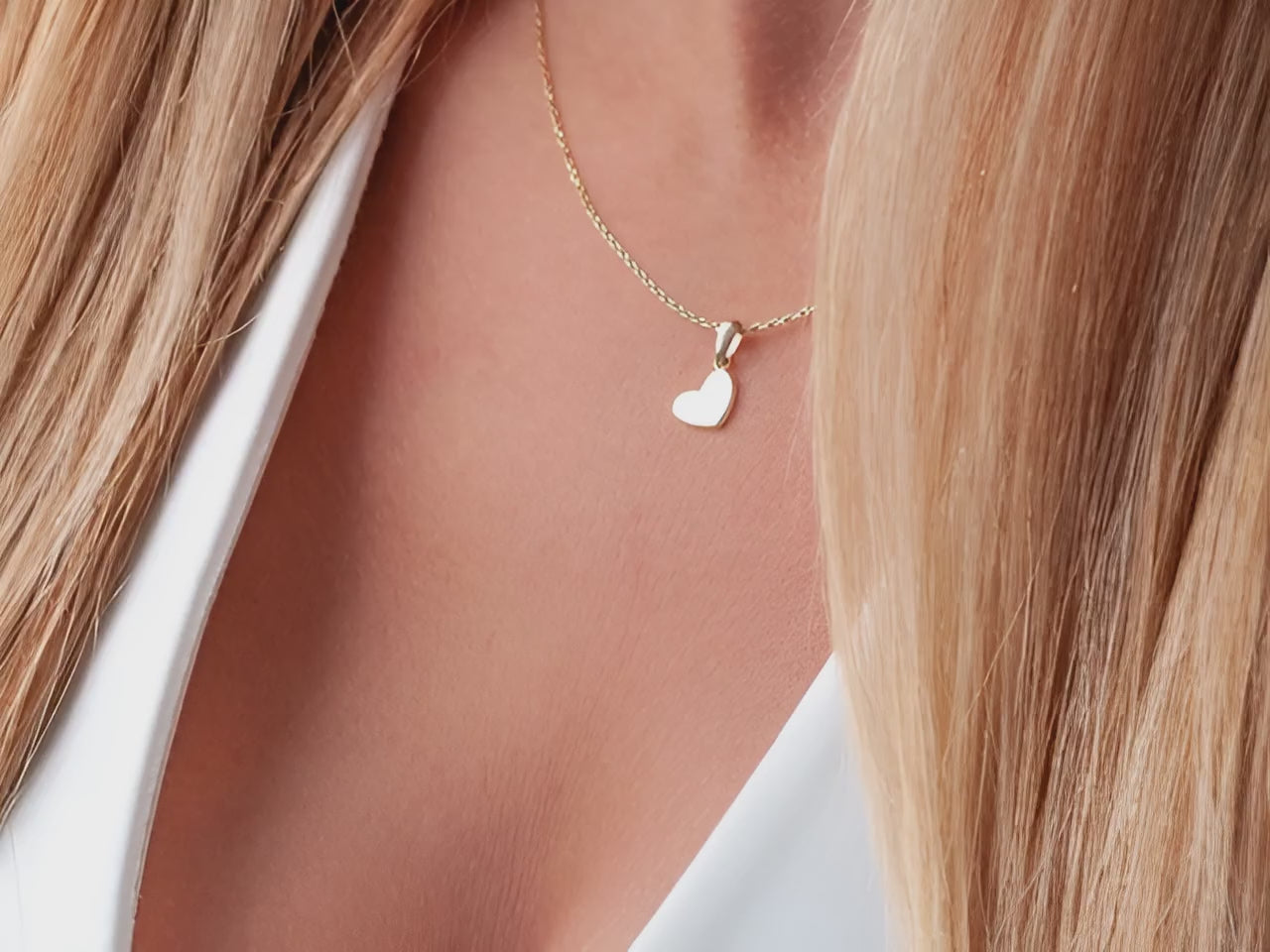 "Dear One" Gold Pendant
