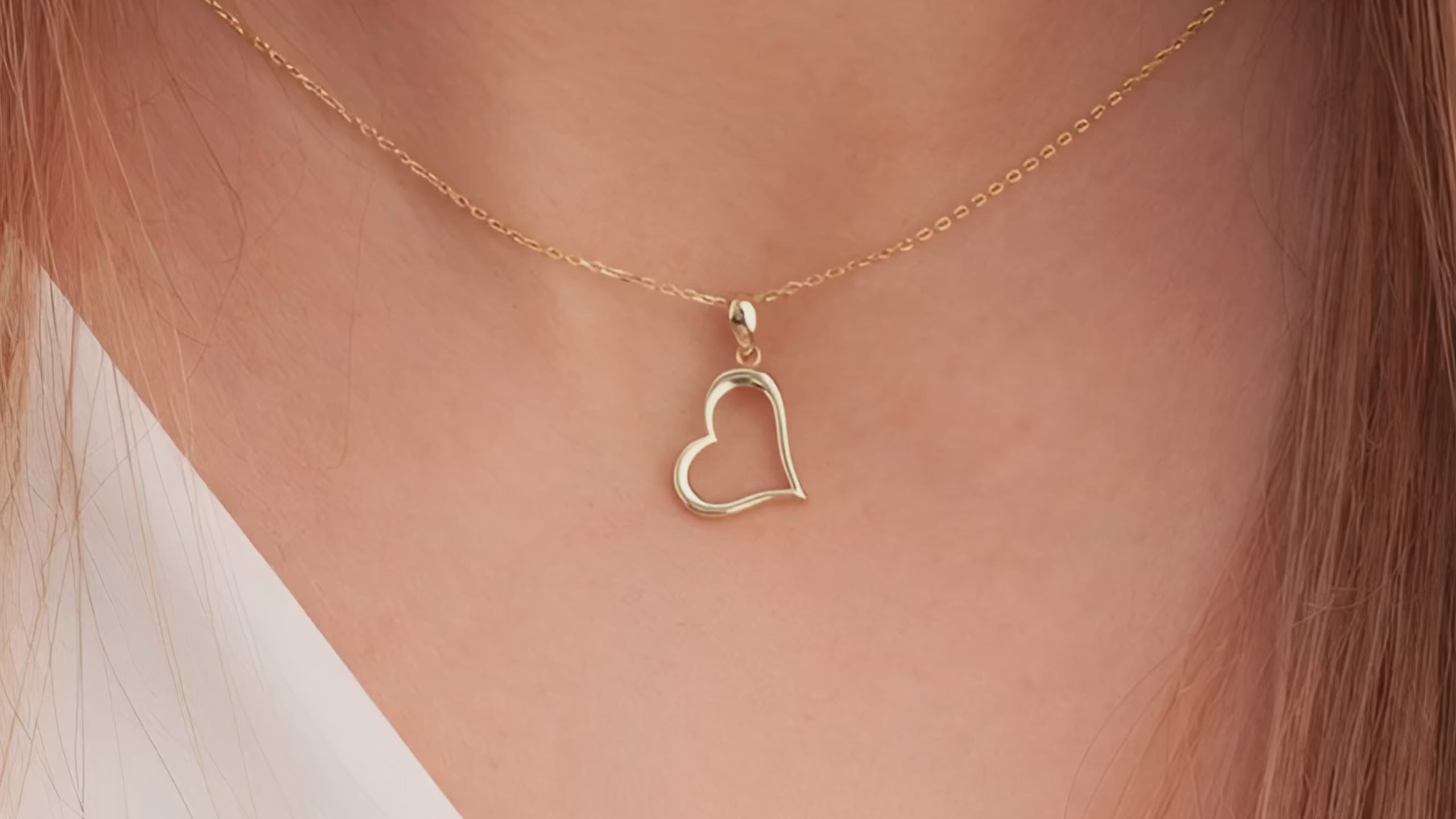 "The Promise" Gold Pendant
