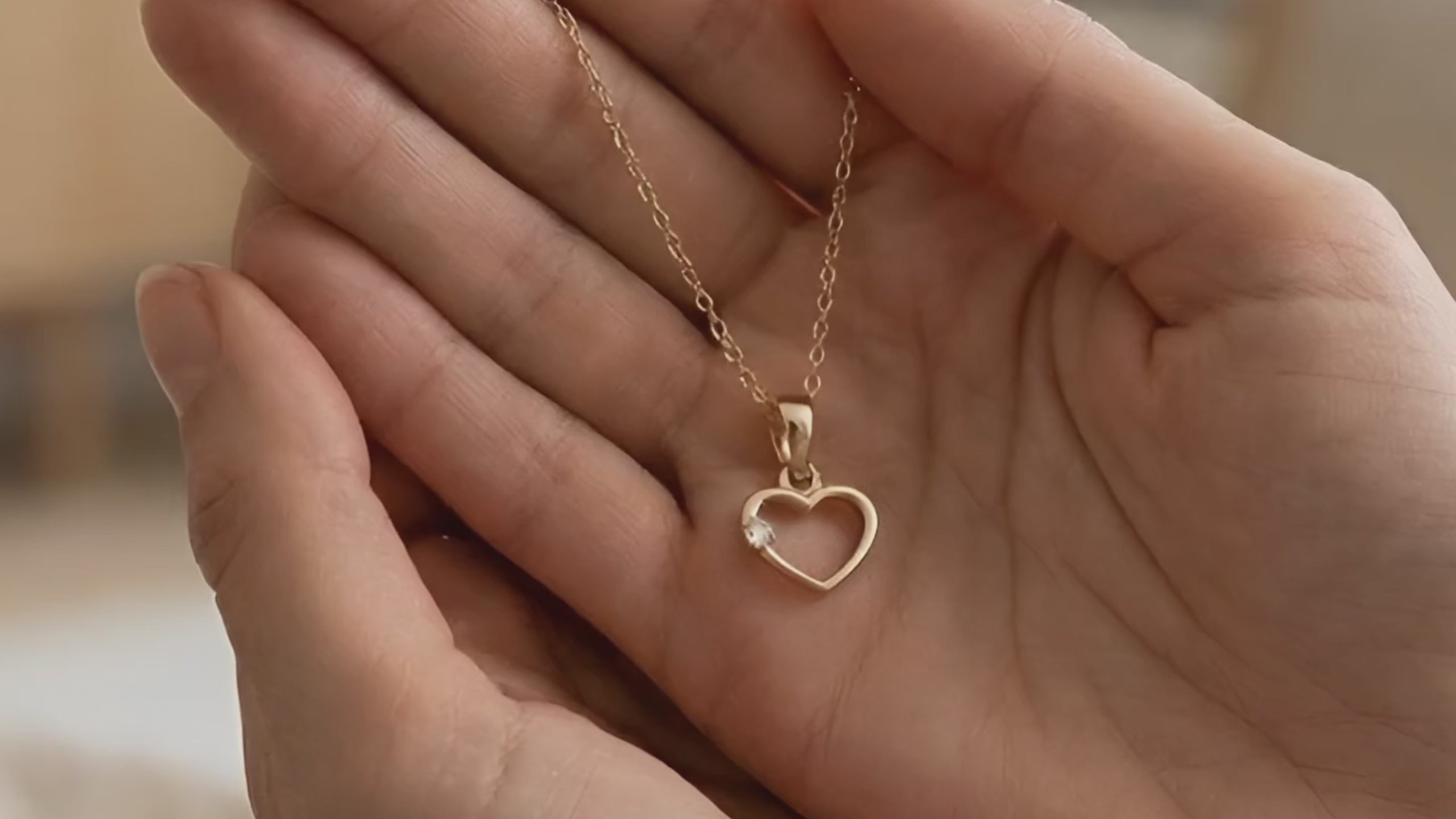 "As We Are" Gold Pendant