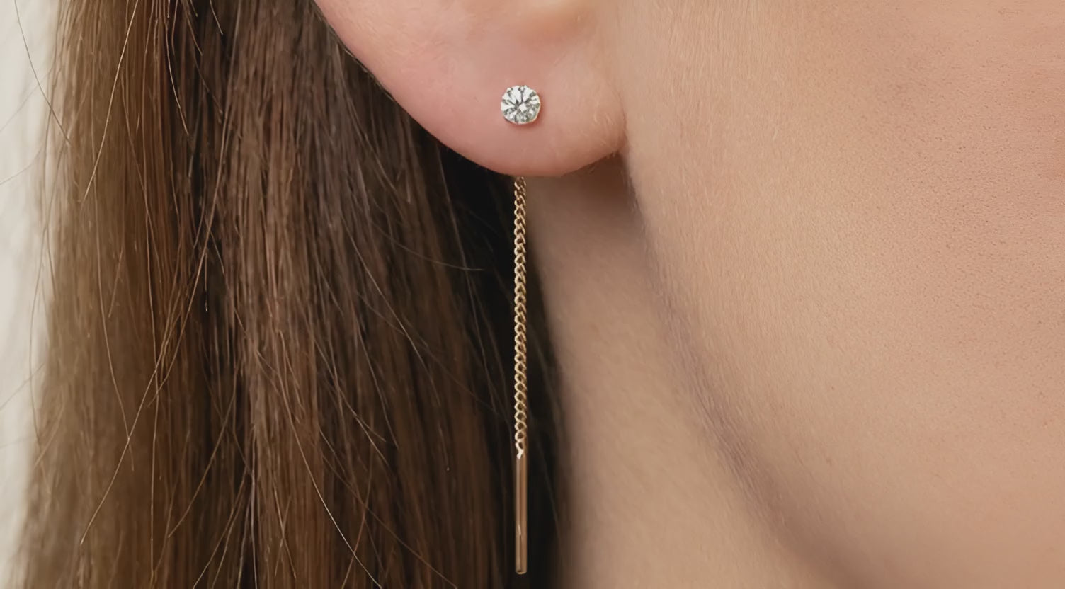 Vela Gold Earrings Maxi