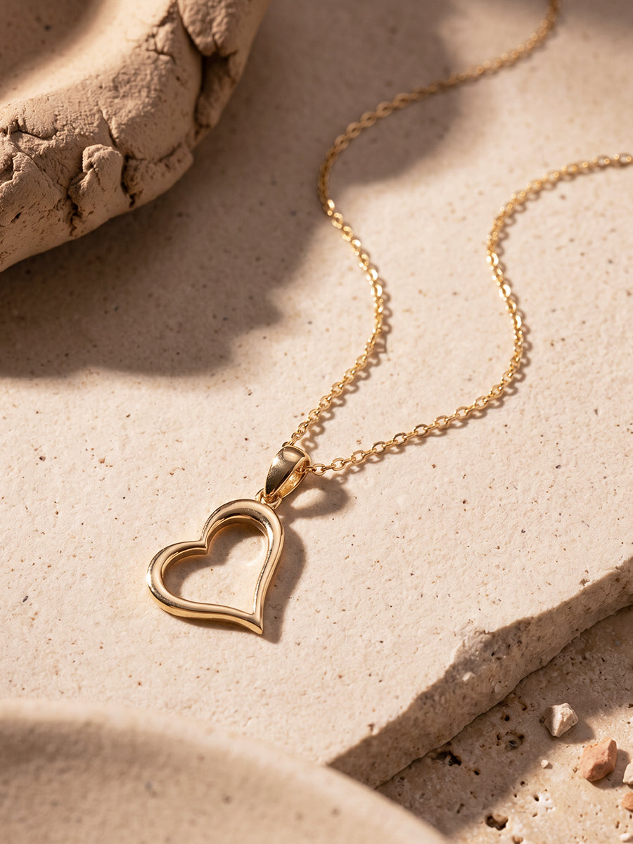 "The Promise" Gold Pendant
