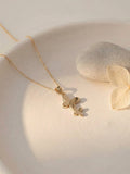 "Two of Us" Gold Pendant
