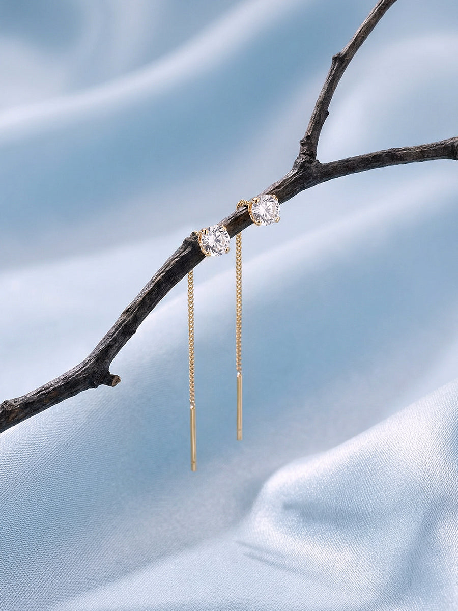 Vela Gold Earrings